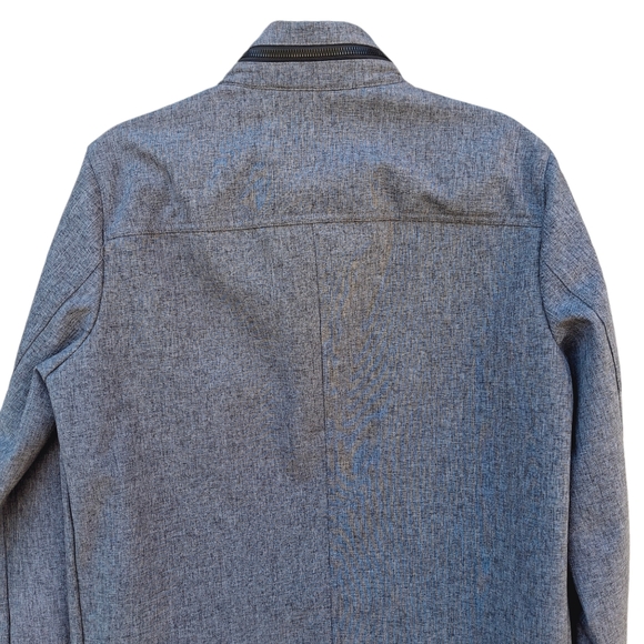 Levi's Strauss & Company, Grey Zip Snap  Trucker Utility Jacket, Men Size Small - Picture 11 of 16